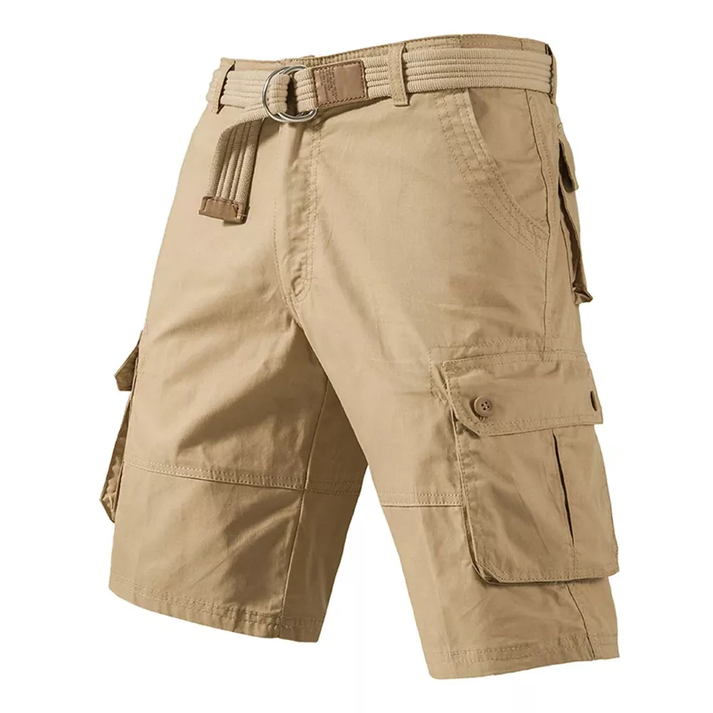 Pantaloni scurți de marfă clasici pentru bărbați